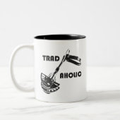 Tradaholic Rock Tweekleurige Koffiemok (Links)