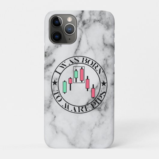 Trade Design | Bearish patroon Marmer | Pips Case-Mate iPhone Case (Achterkant)