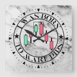 Trade Design | Bearish patroon Marmer | Pips Vierkante Klok