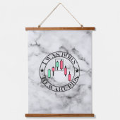 Trade Design | Bearish pattern Marble | Pips Hangend Wandkleed (Voorkant)