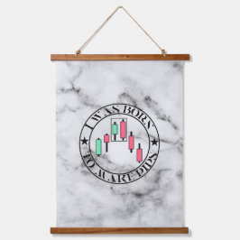 Trade Design | Bearish pattern Marble | Pips Hangend Wandkleed