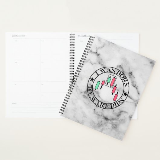 Trade Design | Bearish pattern Marble | Pips Planner (Display)