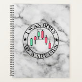 Trade Design | Bearish pattern Marble | Pips Planner (Voorkant)