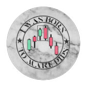 Trade Design | Bearish pattern Marble | Pips Snijplank (Voorkant)