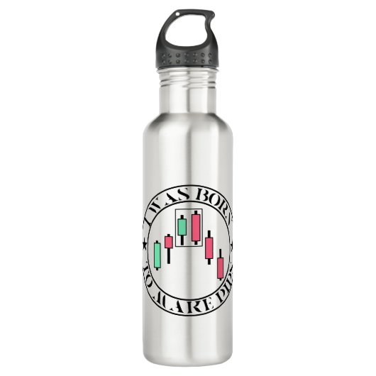 Trade Design | Bearish pattern | Pips Waterfles (Voorkant)