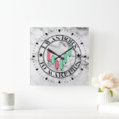 Trade Design | Bullish pattern | Marble Vierkante Klok (Huis)