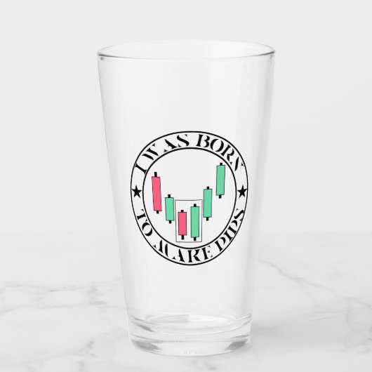 Trade Design | Bullish pattern | Pips Glas (Voorkant)