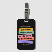 Trade design | Reminder | Motivation Bagagelabel (Voorkant (verticaal))