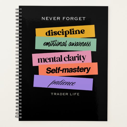 Trade design | Reminder | Motivation Planner (Voorkant)