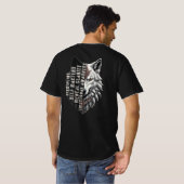 Trade Design | White Wolf | 2 sided T-shirt (Achterkant volledig)