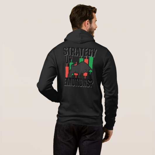 Trade Motivation | Bull market | Strategy Hoodie (Achterkant volledig)