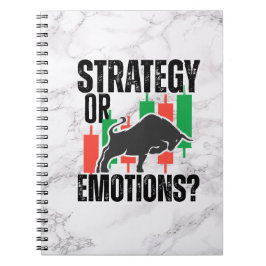 Trade Motivation | Bull market | Strategy | Marble Notitieboek