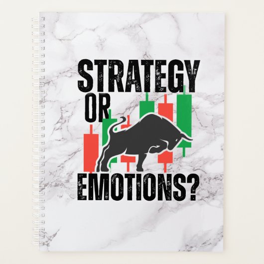 Trade Motivation | Bull market | Strategy | Marble Planner (Voorkant)