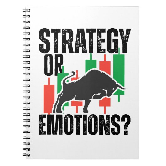 Trade Motivation | Bull market | Strategy Notitieboek (Voorkant)