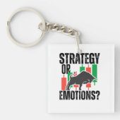 Trade Motivation | Bull market | Strategy  Sleutelhanger (voorkant)