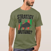 Trade Motivation | Bull market | Strategy T-shirt (Voorkant)
