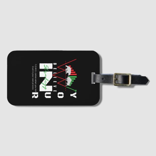 Trade Motivation | Bullish | Pattern Bagagelabel (Voorkant (horizontaal))