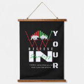 Trade Motivation | Bullish | Pattern Hangend Wandkleed (Voorkant)