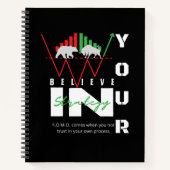 Trade Motivation | Bullish | Pattern Notitieboek (Voorkant)