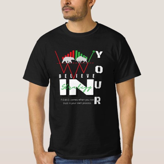 Trade Motivation | Bullish | Pattern T-shirt (Voorkant)