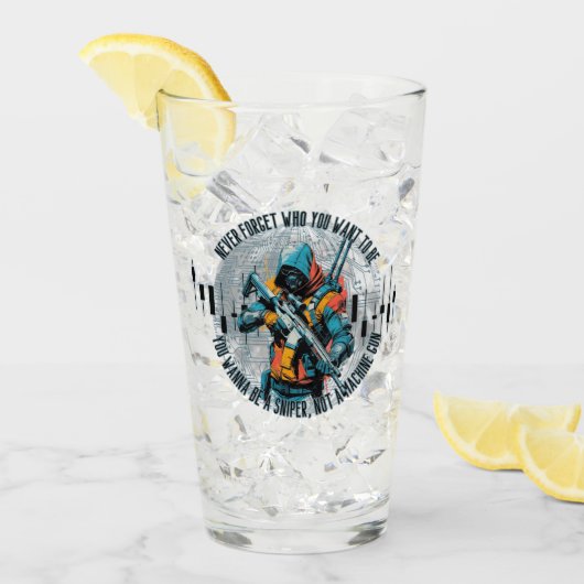 Trade Motivation | Cyberpunk Sniper | Fantasy Glas (Voorkant ijs)