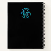 Trade Motivation | Skull | Calm Trader Notitieboek (Achterkant)