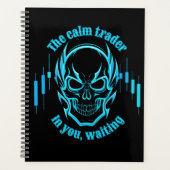 Trade Motivation | Skull | Calm Trader Planner (Voorkant)