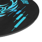 Trade Motivation | Skull | Calm Trader Snijplank (Hoek)