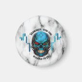 Trade Motivation | Skull N Marble | Remember Magneet (Voorkant)