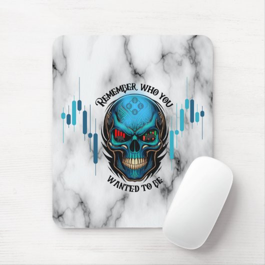 Trade Motivation | Skull N Marble | Remember Muismat (Met muis)