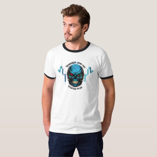 Trade Motivation | Skull | Remember  T-shirt (Voorkant volledig)