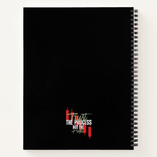 Trade Motivation | Trust | Self discipline Notitieboek (Achterkant)