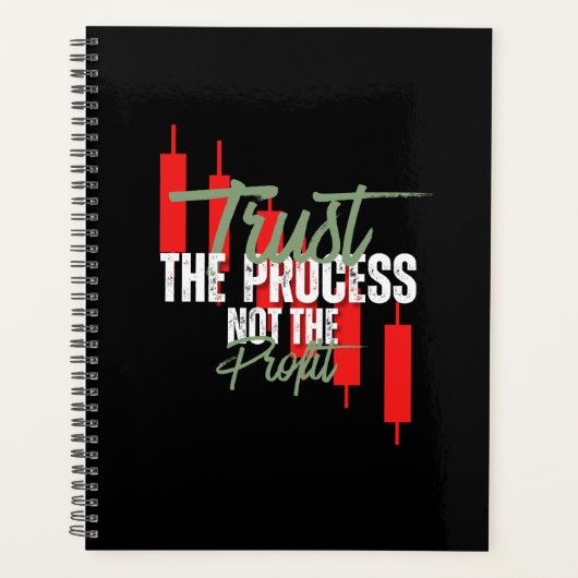 Trade Motivation | Trust | Self discipline Planner (Voorkant)