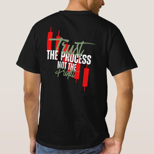 Trade Motivation | Trust | Self discipline T-shirt (Achterkant)