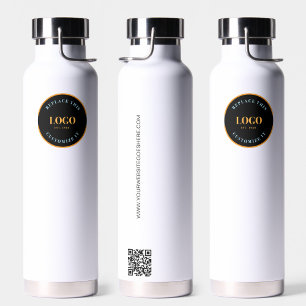 Trade show giveaway Zakelijke kleur Logo QR-code Waterfles