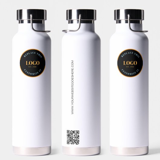 Trade show giveaway Zakelijke kleur Logo QR-code Waterfles