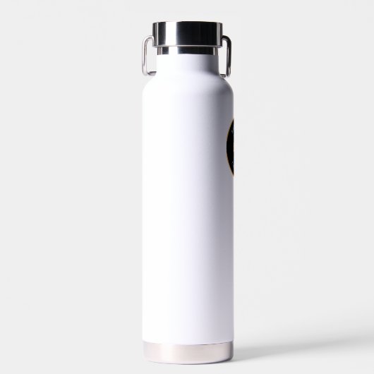 Trade show giveaway Zakelijke kleur Logo QR-code Waterfles (Voorkant)