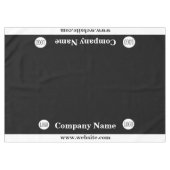 Trade Show Tablecloth Custom Logo Business 60X84 Tafelkleed (Voorkant (Horizontaal))