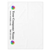 Trade Show Tablecloth Custom Logo Business Tafelkleed (Voorkant)