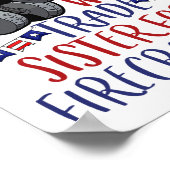 Trade Sister voor Firecracker Amerikaanse vlag 4 j Poster (Hoek)