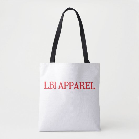 TRADEMARKED LBI APPAREL TOTE BAG (Voorkant)