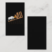 Trader Crypto Asset Trader Bull Trend Art Visitekaartje (Voorkant / Achterkant)