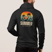Trader design | Summer | Funny Hoodie (Achterkant)
