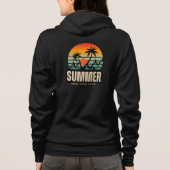 Trader design | Summer | Funny Hoodie (Achterkant)