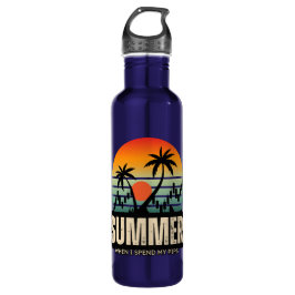 Trader design | Summer | Funny Waterfles