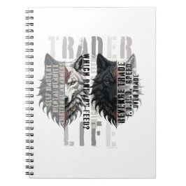 Trader life | Wolf | Both sides Notitieboek