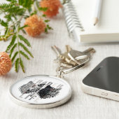 Trader life | Wolf | Both sides Sleutelhanger (Zijkant)