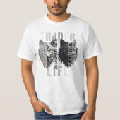 Trader life | Wolf | Both sides T-shirt (Voorkant)