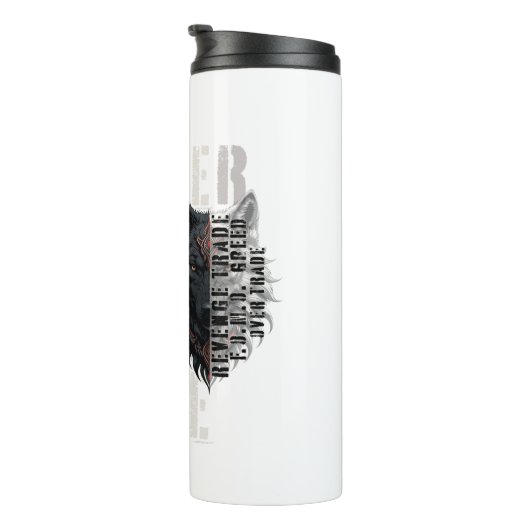 Trader life | Wolf | Both sides Thermosbeker (Geroteerd rechts)