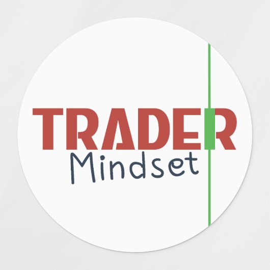 Trader Mindset – Discipline Focus & Trading Psycho Labels (Design 2)